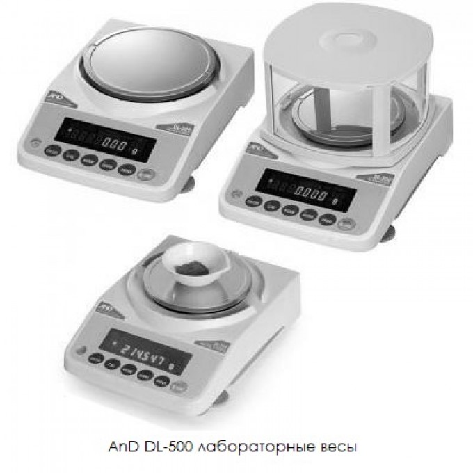 Лабораторные весы A&D DL-500 DL-500-(I01683)