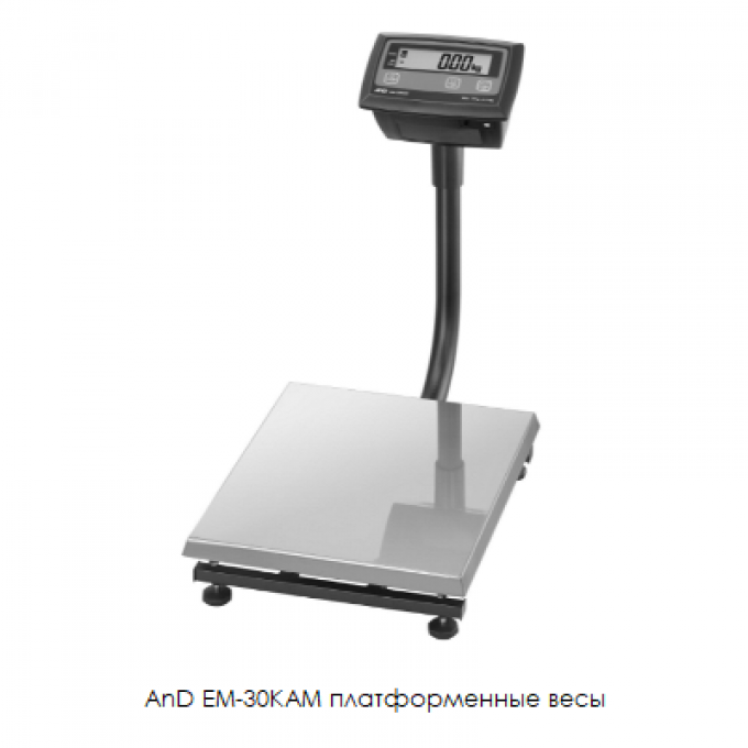 Платформенные весы A&D EM-30KAM EM-30KAM-(I02110)