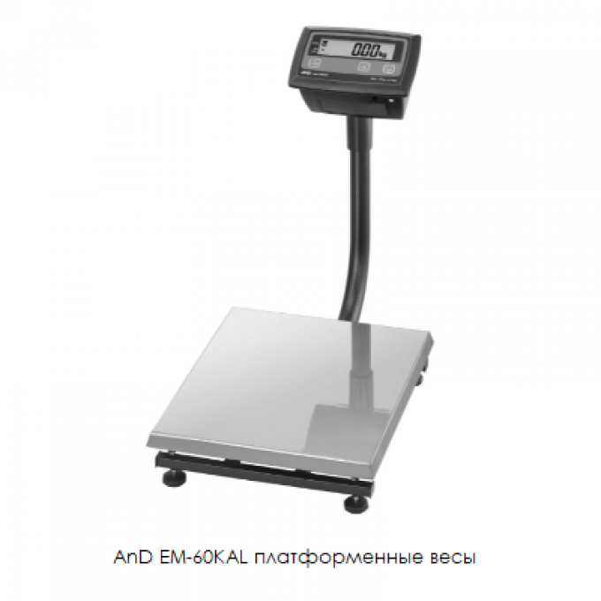 Платформенные весы A&D EM-60KAL EM-60KAL-(I02112)