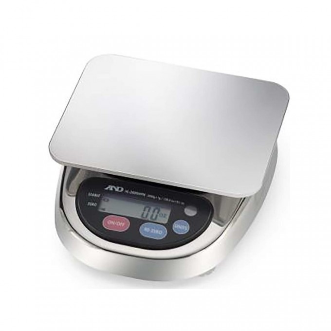 Весы электронные влагозащищенные A&D HL-3000LWP